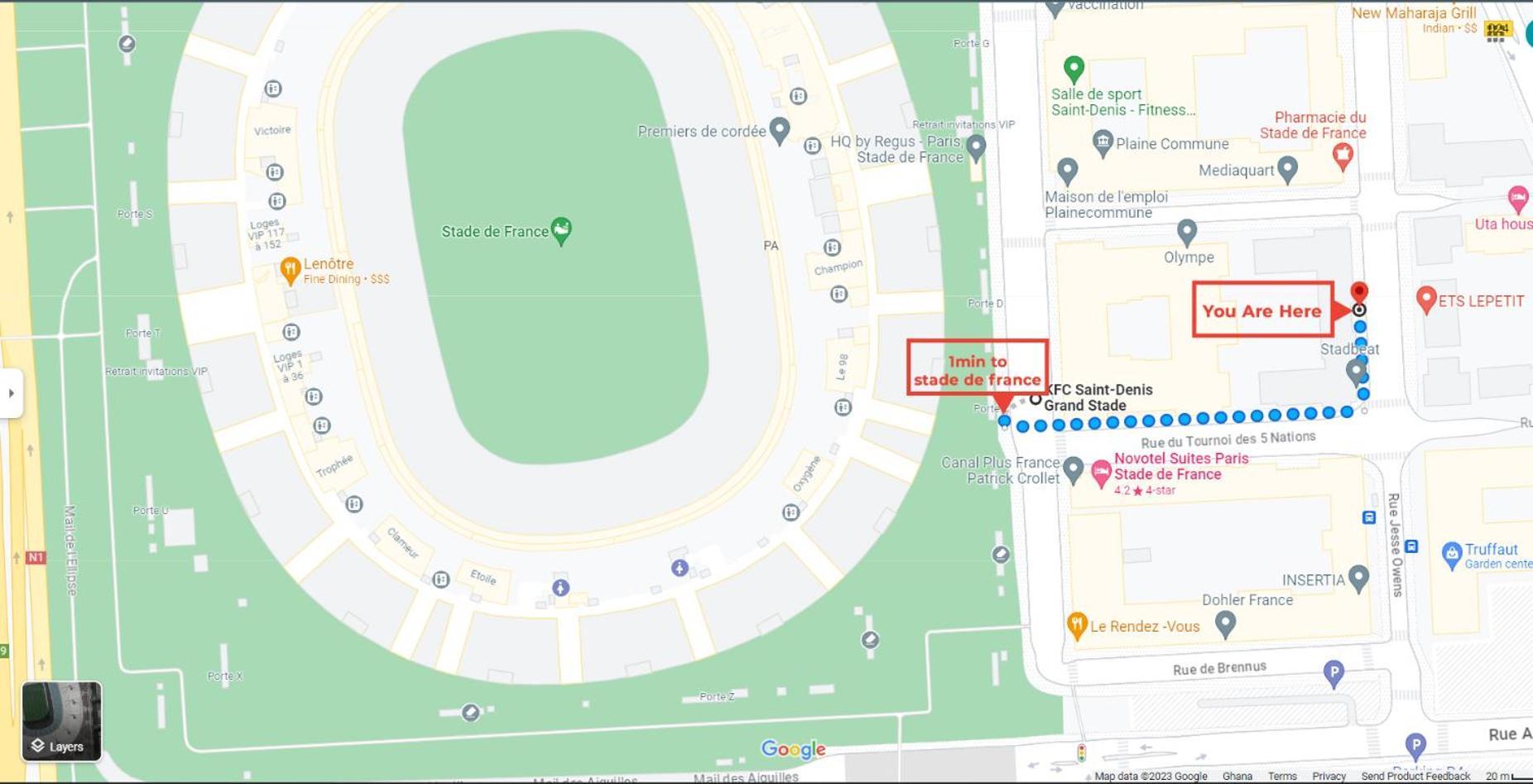 F2 Paris 10Eme Gare Du Nord - Stade De France - Parking Saint-Denis  Exterior foto